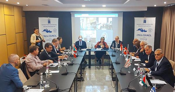 EMU Faculty Member Prof. Dr. Necdet Osam Attends the Annual General Assembly Meeting of Community of Mediterranean Universities