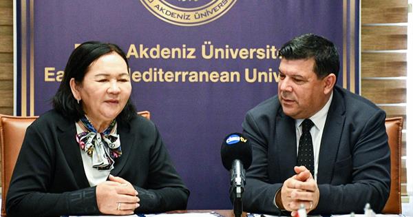 Collaboration Protocol Signed Between EMU and Kyrgyz State University