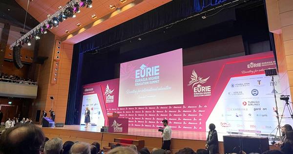 EMU Represented at the 10th Eurasia Higher Education Summit by Eurasian Universities Union