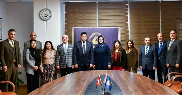 Manisa Celal Bayar University Rector Prof. Dr. Rana Kibar Visits EMU