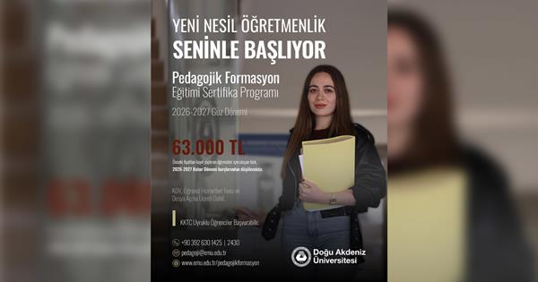 EMU Pedagogical Formation Education Certificate Program Paves the Way to Success