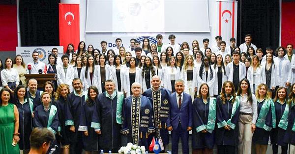 EMU Faculty of Pharmacy Welcomes the New Academic Year with a White Coat Ceremony